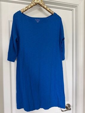Lilly Pulitzer Royal Blue Boatneck 3/4 Sleeve Dress